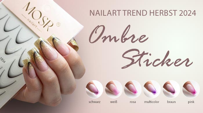 Ombre Nailart Sticker