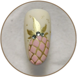 Nailart Anleitung Pineapple